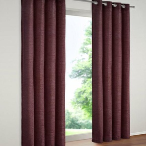 Wirth Vorhang Trondheim 328 g/m², Ösen (1 St), blickdicht, Chenille