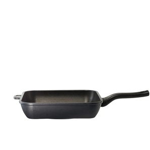 WMF Grillpfanne  PermaDur Premium ¦ schwarz ¦ Aluminium-Guss ¦ Maße (cm): B: 28