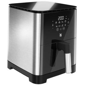 WMF HEIßLUFTFRITTEUSE Multi Taste, Schwarz, Edelstahl, Metall, 4,2 l, antihaftbeschichteter Innenbehälter, Temperaturanzeige, Timer, Heißlufttechnologie, Programm wählbar, Kontrollleuchte, Display, kein Vorheizen erforderlich -