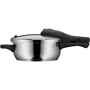 WMF Schnellkochtopf Perfect One Pot Induktion 3l, Cromargan® Edelstahl Rostfrei 18/10 (1-tlg), abnehmbarer Deckelgriff, großes Kochsignal, 2 Kochstufen