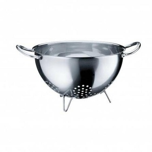 WMF Seiher Gourmet, Edelstahl, Metall, große Löcher, Kochen, Küchenhelfer, Küchensiebe