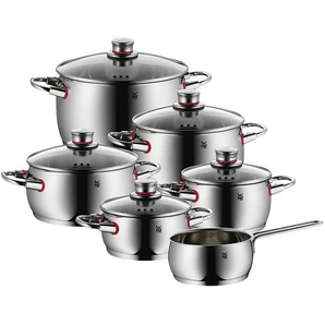 WMF Topf-Set 6er Set Quality One ¦ silber ¦ Edelstahl