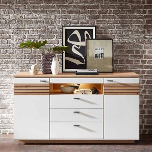 Wohnconcept Fresno Sideboard mit Beleuchtung 175x47x97cm