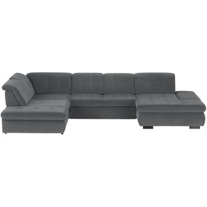 Lounge Collection Wohnlandschaft  Spencer ¦ grau ¦ Maße (cm): B: 382 H: 102 T: 260