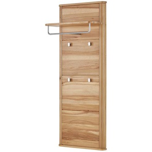 Wohnwert Garderobenpaneel Atrio - holzfarben - Massivholz - 53 cm - 140 cm - 30 cm | Möbel Kraft