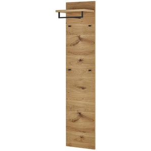 Wohnwert Garderobenpaneel Valeo - holzfarben - Holzwerkstoff - 42 cm - 183 cm - 27 cm | Möbel Kraft