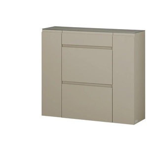 Wohnwert Hängeschuhschrank  Nicolo ¦ beige ¦ Maße (cm): B: 110 H: 96 T: 33