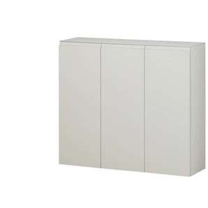 Wohnwert Hängeschuhschrank Nicolo - creme - Materialmix - 110 cm - 96 cm - 33 cm | Möbel Kraft