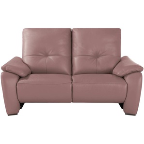 Wohnwert Ledersofa  Halina ¦ rosa/pink ¦ Maße (cm): B: 169 H: 98 T: 98