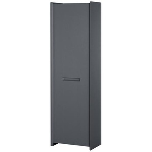 Wohnwert Mehrzweckschrank   Azzura ¦ grau ¦ Maße (cm): B: 57 H: 190 T: 35