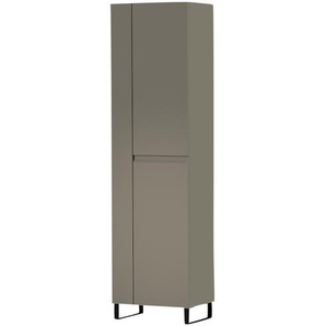 Wohnwert Mehrzweckschrank - grau - Materialmix - 52 cm - 192 cm - 36 cm | Möbel Kraft