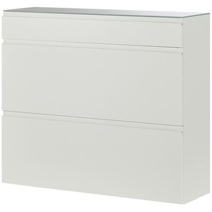 Wohnwert Hängeschuhschrank  Nicolo ¦ creme ¦ Maße (cm): B: 110 H: 96 T: 33