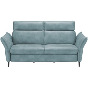 Hukla Sofa 2,5-sitzig  Solea ¦ blau ¦ Maße (cm): B: 196 T: 95