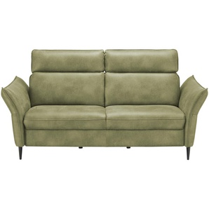 Hukla Sofa 2,5-sitzig  Solea ¦ grün ¦ Maße (cm): B: 196 T: 95