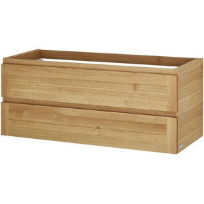 Wohnwert Waschtischunterschrank  Capri ¦ holzfarben ¦ Maße (cm): B: 120 H: 52 T: 45,5