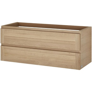 Wohnwert Waschtischunterschrank  Capri ¦ holzfarben ¦ Maße (cm): B: 120 H: 52 T: 45,5