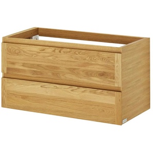 Wohnwert Waschtischunterschrank  Capri ¦ holzfarben ¦ Maße (cm): B: 90 H: 52 T: 45,5