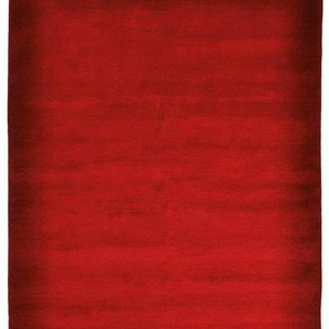 Wollteppich OCI DIE TEPPICHMARKE Vinciano Tami Teppiche Gr. B: 120cm, 8mm, L: 180cm, rot (dunkelrot) reine Wolle, handgeknüpft, Wohnzimmer