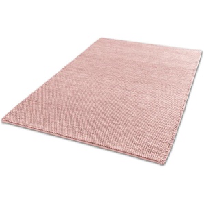 Wollteppich SCHÖNER WOHNEN-KOLLEKTION Poppy 6024 Teppiche Gr. B: 170cm, 18mm, L: 240cm, rosa (rose) hochwertiger Handweb, Wolle, Wohnzimmer, Schöner Wohnen Kollektion