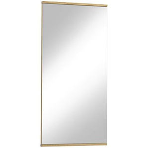 Woodford Spiegel 41 x 82 cm Vista - holzfarben - Glas , Aluminium, Holz - 41 cm - 82 cm - 2,5 cm | Möbel Kraft