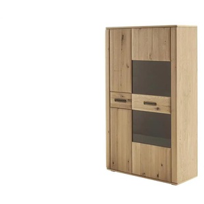 Woodford Highboard  Alesio ¦ holzfarben ¦ Maße (cm): B: 94 H: 157 T: 37