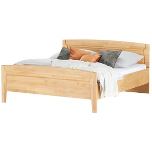 Woodford Komfort-Doppelbett teilmassiv Morgana - holzfarben - Materialmix - 207 cm - 96 cm | Möbel Kraft