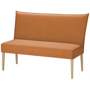 Woodford Polsterbank mit hoher Rückenlehne Gerda - orange - Materialmix - 163 cm - 101 cm - 69 cm | Möbel Kraft