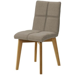 Woodford Esszimmerstuhl mit Steppung Anni - beige - Materialmix - 44 cm - 85 cm - 59 cm | Möbel Kraft