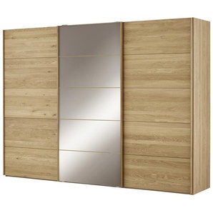 Woodford Schwebetürenschrank   Kyran ¦ holzfarben ¦ Maße (cm): B: 250 H: 236 T: 67