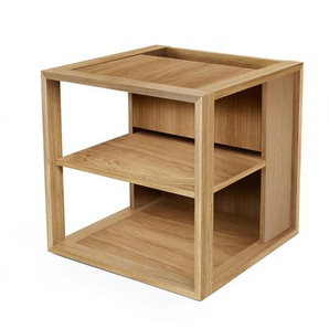 Woodman Couchtisch Cube, Holzfurnier aus Eiche