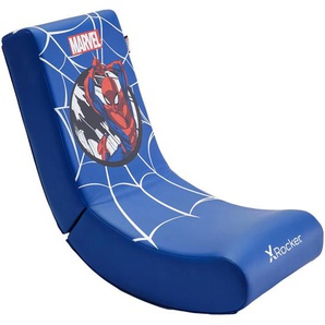 X Rocker Gamingsessel, Blau, Kunststoff, Leder, Lederlook, 40x65.5x85.5 cm, Kinder- & Jugendzimmer, Jugendmöbel, Gamingstühle