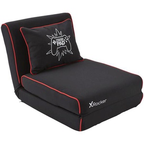 X Rocker Gamingsessel, Rot, Schwarz, Kunststoff, Textil, Füllung: Komfortschaum, 61x81x59 cm, Liegefunktion, Kinder- & Jugendzimmer, Jugendmöbel, Gamingstühle