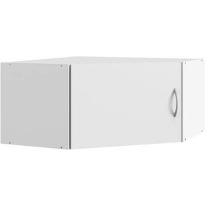 Xora Aufsatzschrank, Weiß, Kunststoff, 80x40x80 cm, BQ - Bündnis für Qualität, Made in Germany, DIN EN ISO 9001, Schlafzimmer, Kleiderschränke, Mehrzweckschränke