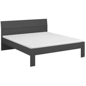 Xora Bett, Grau, 140x200 cm, Blauer Engel, BQ - Bündnis für Qualität, Made in Germany, in verschiedenen Holzdekoren erhältlich, Kinder- & Jugendzimmer, Kindermöbel, Kinderbetten, Kindereinzelbetten