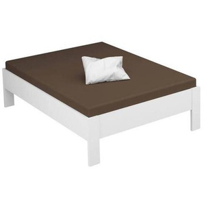 Xora Bettrahmen Aditio Beds, Weiß, 120x200 cm, Blauer Engel, Goldenes M, Made in Germany, in verschiedenen Holzdekoren erhältlich, Größen erhältlich, Zubehör