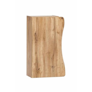 Xora Hängeschrank Bogen, Eiche Wotan, Holzwerkstoff, 2 Fächer, 30x64x20 cm, Made in Germany, hängend, Badezimmer, Badezimmerschränke, Hängeschränke