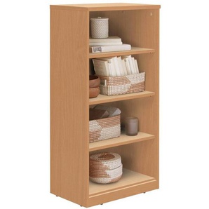 Xora Regal, Buche, Holzwerkstoff, 3 Fächer, 55x110x36 cm, Arbeitszimmer, Büroregale, Bücherregale