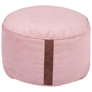 Xora Sitzsack, Rosa, Textil, Uni, 50 l, Füllung: recyceltes Polystyrol (Eps), 50x25x50 cm, Bezug abnehmbar und waschbar, Indoor, formstabil, Wohnzimmer, Hocker, Sitzsäcke