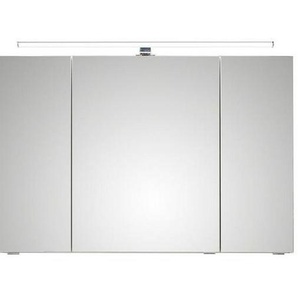 Xora Spiegelschrank Jessi Iii, Metall, 6 Fächer, 105x70x16 cm, Made in Germany, Badezimmer, Badezimmerspiegel, Spiegelschränke