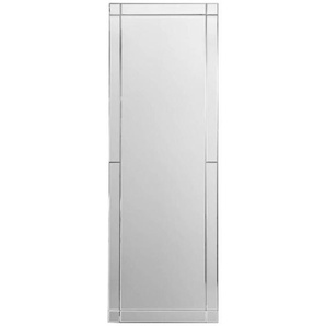 Xora Standspiegel, Silber, Holzwerkstoff, rechteckig, 55x160x48 cm, Fsc, Ganzkörperspiegel, Spiegel, Standspiegel