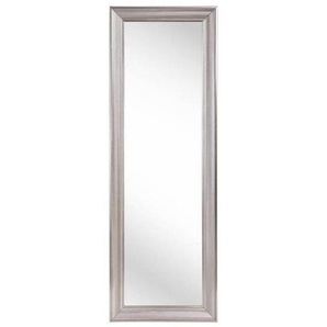 Xora Wandspiegel, Silber, Glas, rechteckig, 50x150x4 cm, senkrecht und waagrecht montierbar, Ganzkörperspiegel, Spiegel, Wandspiegel