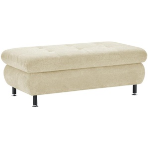 Lounge Collection XXL-Hocker  Sally ¦ beige ¦ Maße (cm): B: 129 H: 47 T: 64