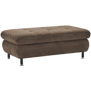 Lounge Collection XXL-Hocker  Sally ¦ braun ¦ Maße (cm): B: 129 H: 47 T: 64