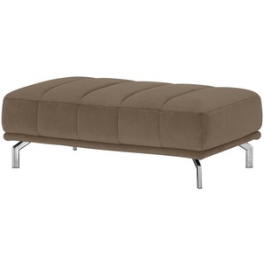 Lounge Collection XXL-Hocker  Sarina ¦ braun ¦ Maße (cm): B: 127 H: 43 T: 77