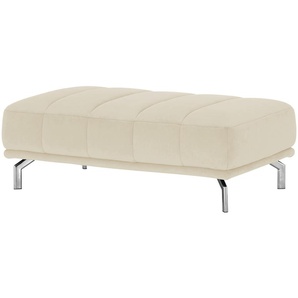 Lounge Collection XXL-Hocker  Sarina ¦ creme ¦ Maße (cm): B: 127 H: 43 T: 77