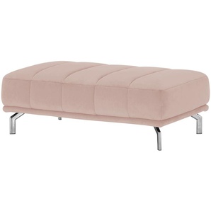 Lounge Collection XXL-Hocker  Sarina ¦ rosa/pink ¦ Maße (cm): B: 127 H: 43 T: 77