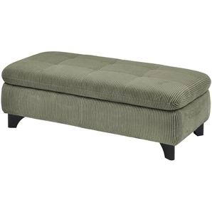 Lounge Collection XXL-Hocker  Tamara ¦ grün ¦ Maße (cm): B: 135 H: 45 T: 63