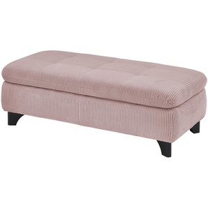 Lounge Collection XXL-Hocker  Tamara ¦ rosa/pink ¦ Maße (cm): B: 135 H: 45 T: 63