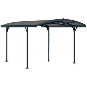 Xxxl Carport, Metall, 288x242x495 cm, Sonnen- & Sichtschutz, Pavillons