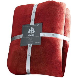 Xxxl Kuscheldecke, Rot, Textil, Uni, 150x200 cm, Oeko-Tex® Standard 100, pflegeleicht, Wohntextilien, Decken, Kuscheldecken